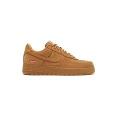 کتونی نایک ایرفورس سوپرریم قهوه ای Nike AirForce 1 Supreme Low SP Wheat