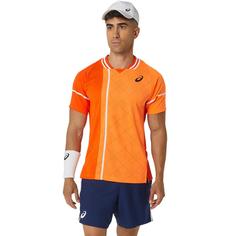 تی شرت تنیس مردانه اسیکس Asics Match Actibreeze SS TOP- نارنجی