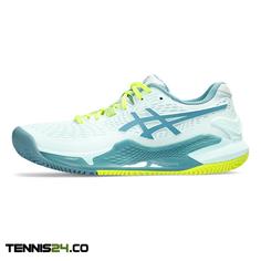 کفش تنیس زنانه اسیکس Asics Gel-Resolution 9 Clay- آبی