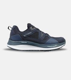 کفش کتانی طبی زنانه و مردانه سرمه ای SKECHERS archfit v02 مدل 4718