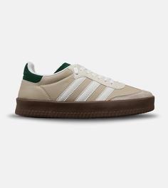 کفش کتانی مردانه کرم سبز ADIDAS Samba مدل 5052