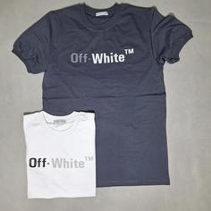 تیشرت off-white مدل 3234 رنگ طوسی