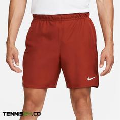 شلوارک تنیس مردانه نایک NikeCourt Dri-FIT Victory- زرشکی