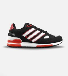 کفش کتانی مردانه مشکی سفید قرمز آدیداس adidas ZX 750 مدل 2007