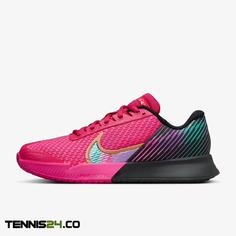 کفش تنیس زنانه نایک NikeCourt Air Zoom Vapor Pro2 Premium- صورتی/مشکی