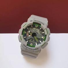 ساعت مردانه پسرانه جی شاک اصلی اسپرت ضد آب موتور ژاپن بند زرین g shock