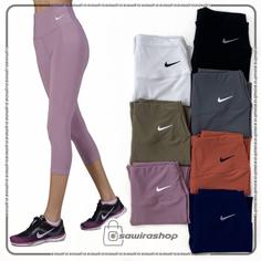 لگ برمودا رنگی لوگو توپر زنانه نایک (Nike) – (کد: 1729)