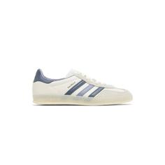 کفش آدیداس گزل کرم سفید سورمه ای Adidas Gazelle Indoor White Preloved Ink