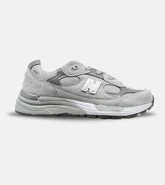 کفش کتانی طوسی سبز Newbalance 992 مدل 2044