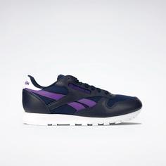 کفش زنانه ریباک مدل Reebok Classic Leather Vector Navy Purple FX2281