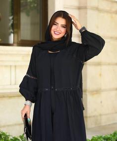 مدل مانتوبلند مشکی محرم۱۴۰۱