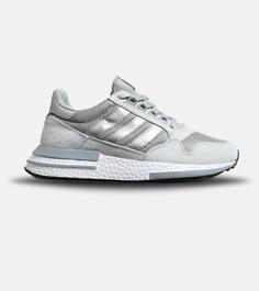 کفش کتانی مردانه طوسی نقره ای ADIDAS ZX 500 مدل 6276