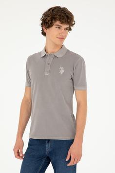 تیشرت یقه پلو مردانه یو اس پلو اورجینال سفید U.S. Polo Assn. 1042625