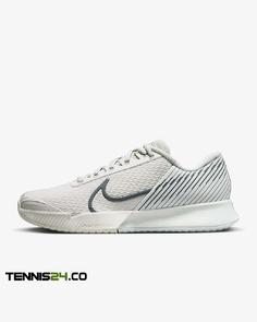 کفش تنیس زنانه نایک NikeCourt Air Zoom Vapor Pro 2- استخوانی