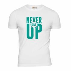 تیشرت آستین کوتاه طرح Never Give Up