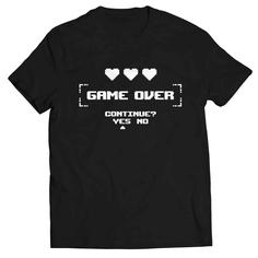 تیشرت آستین کوتاه طرح Game Over