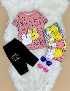 تیشرت وشلوارک cute rabbit کد 1511