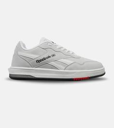 کفش کتانی کلاسیک طوسی سفید Reebok Classic Leather Review مدل 5042