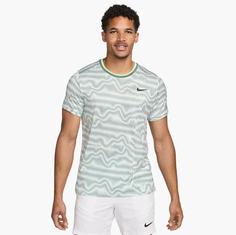 تی شرت تنیس مردانه نایک Nike Court Advantage DRI-Fit – سفید/سبز