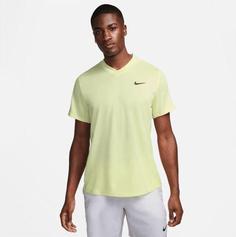 تی شرت تنیس مردانه نایک NikeCourt Dri-FIT Victory- زرد