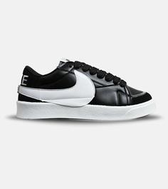 کفش نایک مردانه و زنانه مشکی سفید Nike Blazer Low 77 Jumbo مدل 6274