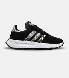 کفش کتانی مردانه مشکی پوست ماری ADIDAS Forum Low مدل 4838