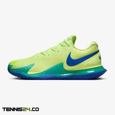 کفش تنیس مردانه نایک NikeCourt Zoom Vapor Cage 4 Rafa- سبز/آبی