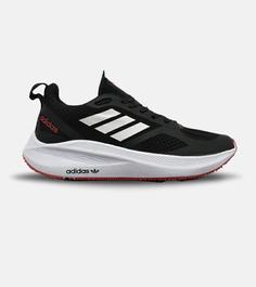 کفش کتانی مردانه مشکی سفید قرمز ADIDAS swift run 22 مدل 4809