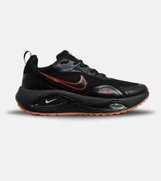 کفش کتانی مردانه و زنانه مشکی نارنجی Nike air zoom max مدل 6048