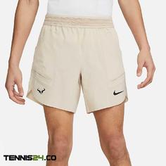 شلوارک تنیس مردانه نایک NikeCourt Dri-FIT ADV Rafa- کرم