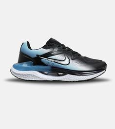 کفش کتانی مردانه و زنانه مشکی سفید آبی NIKE Unisex Precision V1 مدل 6107