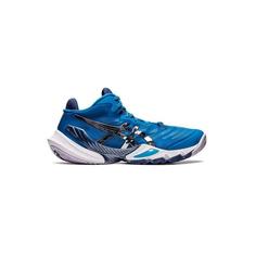 کتونی تخصصی والیبال اسیکس متارایز آبی سفید نقره ای Asics Metarise Island Blue Pure Silver