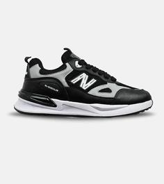 کفش کتانی مردانه مشکی طوسی NEW BALANCE yg niubailun مدل 5273