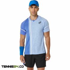 تی شرت تنیس مردانه اسیکس Asics Match Actibreeze SS TOP- آبی