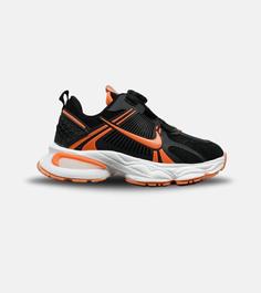 کفش کتانی بچه گانه مشکی نارنجی NIKE VaporMax مدل 5217