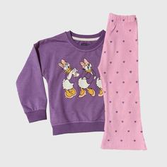 بلوز و شلوار طرح Daisy Duck دخترانه (2 تا 7 سال) کد 628323