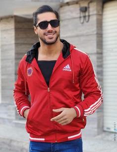 سویشرت کلاهدار مردانه Adidas مدل 35817