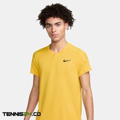 تی شرت تنیس مردانه نایک Nike Court Slam Dri-FIT- زرد