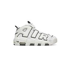 کتونی نایک آپتمپو سفید خط مشکی Nike Uptempo White