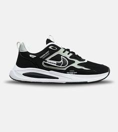 کفش کتانی مردانه و زنانه مشکی سبز Nike fashion sneakers مدل 6171