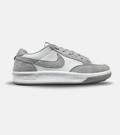 کفش کتانی زنانه و مردانه طوسی سفید NIKE SB مدل 4567