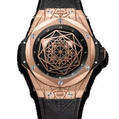 ساعت مچی مردانه هابلوت عنکبوتی Hublot Big-Bang Gold 3554H