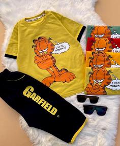 تیشرت شلوارک garfield کد 1464