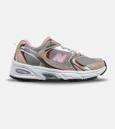 کفش کتانی مردانه و زنانه طوسی گلبهی NEW BALANCE 530 مدل 5315