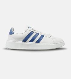 کفش اسنیکر مردانه سفید آبی ADIDAS SuperStar مدل 4398