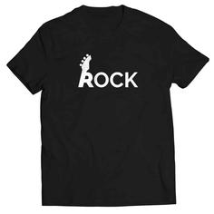 تیشرت آستین کوتاه طرح Rock