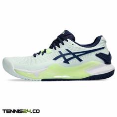 کفش تنیس زنانه اسیکس Asics Gel-Resolution9- سفید/سرمه ای