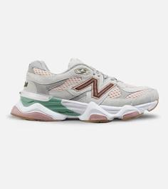 کفش کتانی بزرگ پا طوسی گلبهی NEW BALANCE 9060 مدل 4720