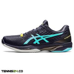 کفش تنیس مردانه اسیکس Asics Solution Speed FF 2 CLAY- سرمه ای