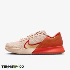 کفش تنیس زنانه نایک NikeCourt Air Zoom Vapor Pro 2- کرم